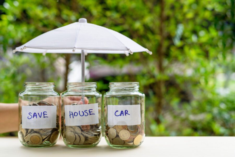 House and car vs retirement savings